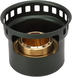 Heayzoki Mini Alcohol Stove for Backpacking, Portable Copper Spirit Burner, Aluminium Alloy Alcohol Spirit Burner with Extended Handle, for Camping Picnic Hiking