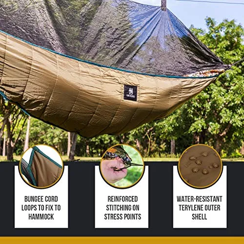 Hideout Hammock Underquilt,Full Length 4 Season Hammock Gear Underquilt