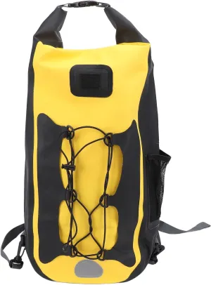 Hiking Backpack, Multifunctional 20L Large Capacity Outdoor Sport Daypack Backpacking Pack Sport Travel Bag (Yellow)