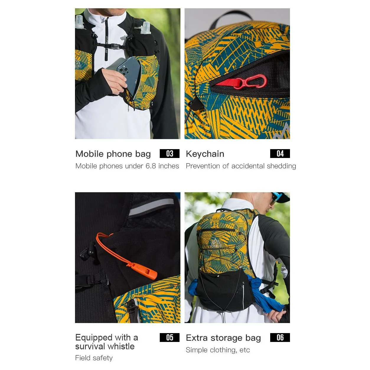 Hiking backpack