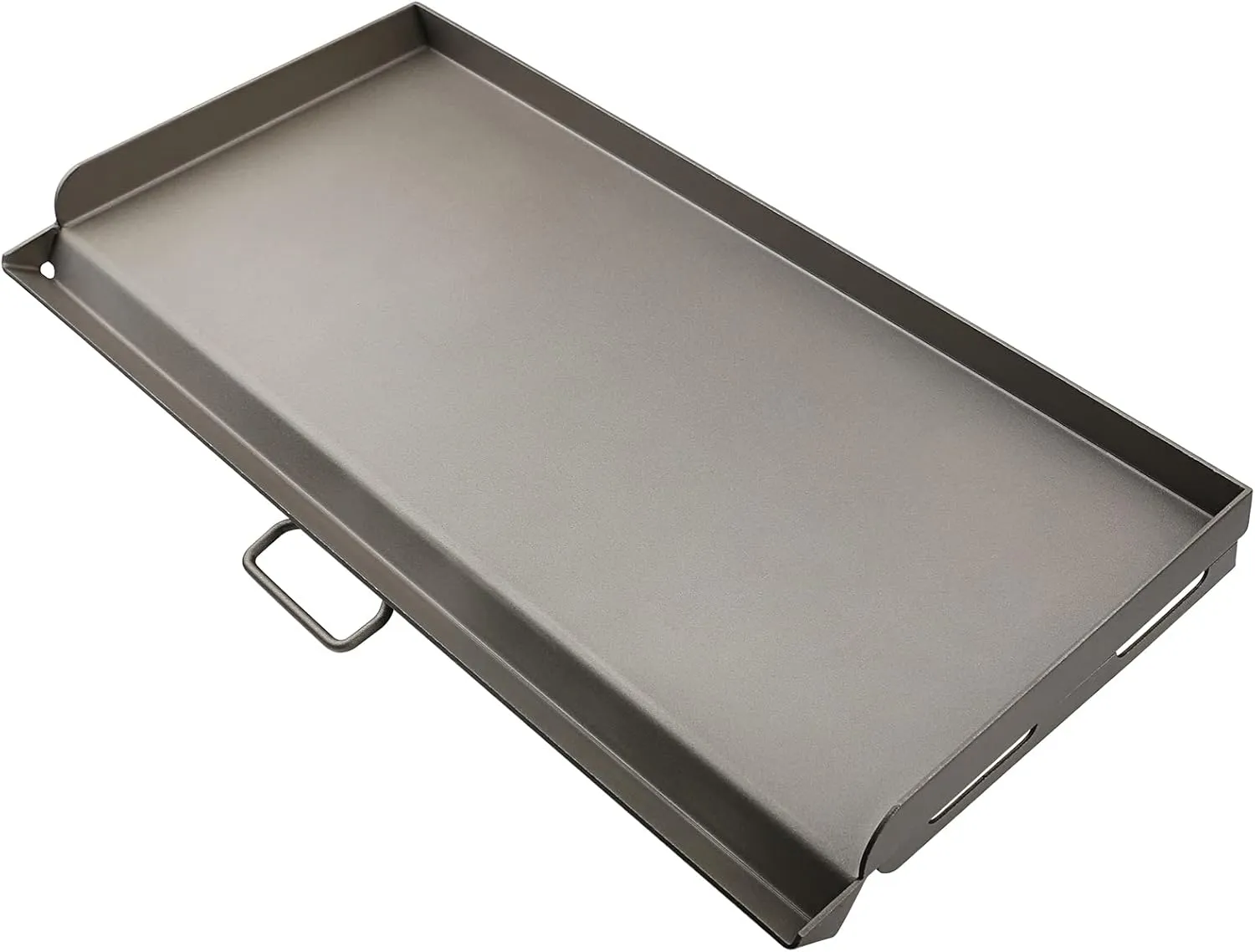 Hisencn 2 Burner Griddle for Camp Chef Stove, Flat Top Griddle for Gas Grills, Portable Griddle with Oil Drip Port, Camping Griddle for Camp Chef 14" Cooking Systems, Outdoor Cooking Equipment, 14x32“