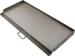 Hisencn Flat Top Fry Griddle for Camp Chef 3 Burner Stove, Griddle Top for Camp Chef Stove, GB90D, TB90LW, TB90, TB90LWG, TB90LWG15, SPG90B, CCH3, Portable Outdoor Stove Accessories, 16 x 38 in.