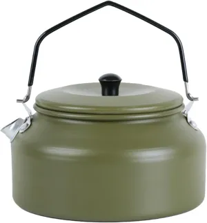 HUANGANG Portable Teapot Aluminum Camp Teas Coffee Pots Outdoor Hiking Water Boilers Camping Kettle Heat Water Teas Pots