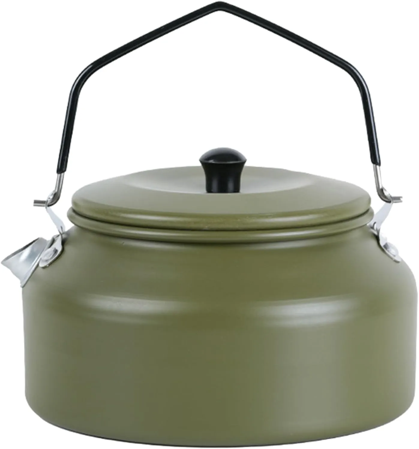 HUANGANG Portable Teapot Aluminum Camp Teas Coffee Pots Outdoor Hiking Water Boilers Camping Kettle Heat Water Teas Pots