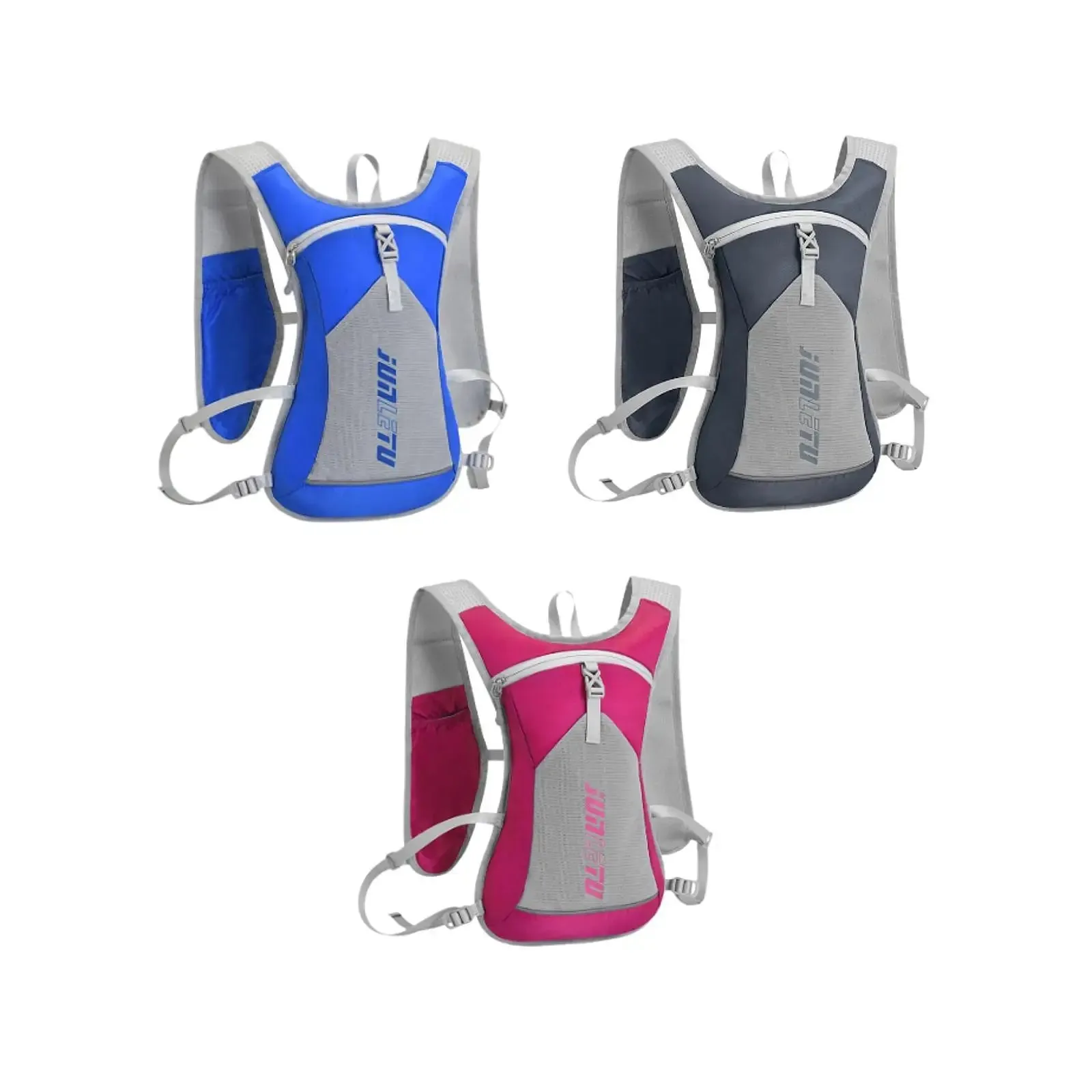 Hydration Pack Hydration Backpack Reflective Water Bladder Bag Storage Bag for Riding Hiking Camping Biking Mountain Climbing