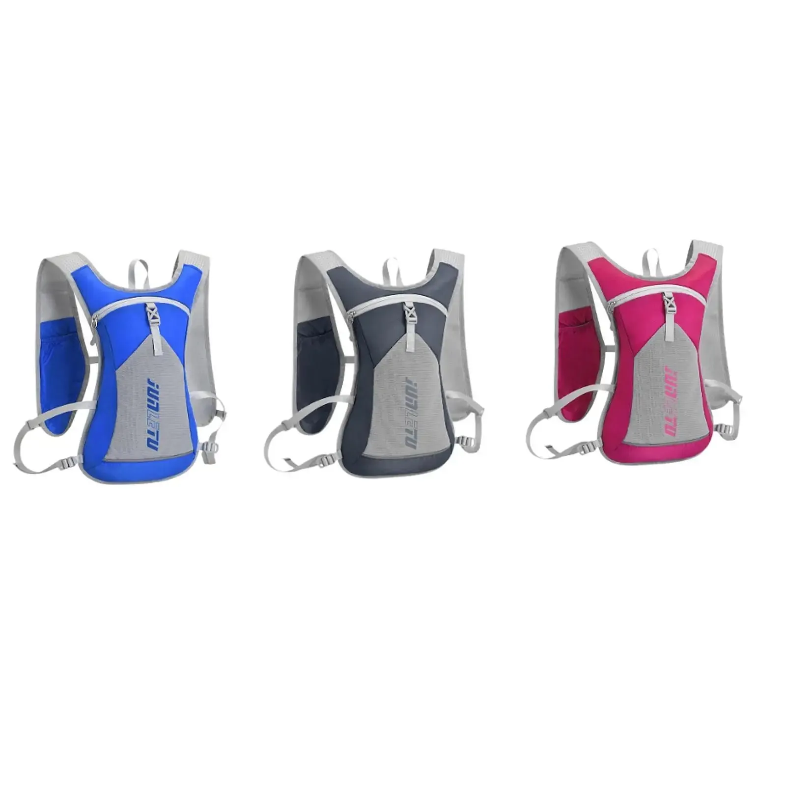 Hydration Pack Hydration Backpack Reflective Water Bladder Bag Storage Bag for Riding Hiking Camping Biking Mountain Climbing