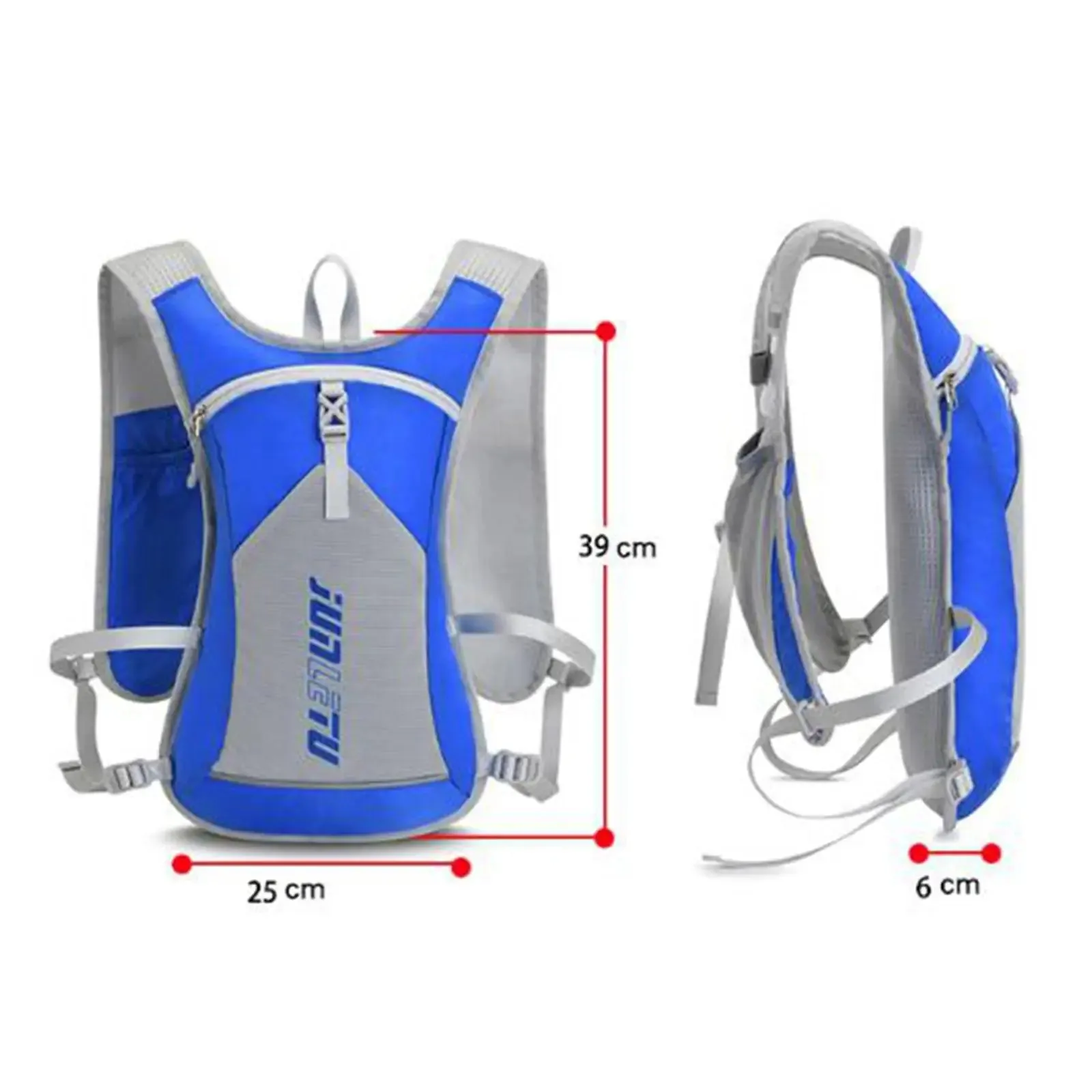 Hydration Pack Hydration Backpack Reflective Water Bladder Bag Storage Bag for Riding Hiking Camping Biking Mountain Climbing