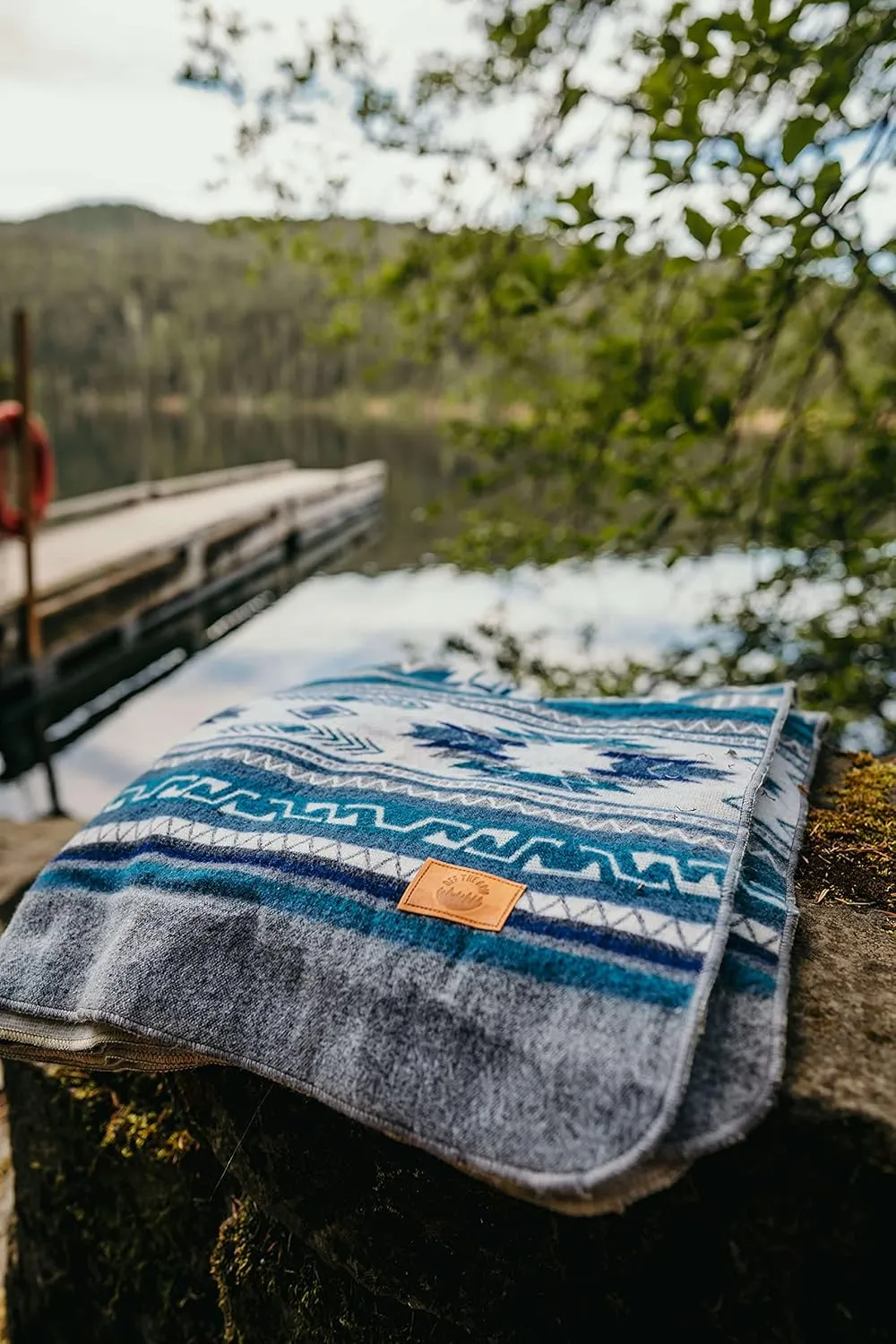Inca Aztec Throw, Queen, King Blanket | Southwest Indian Navajo Boho Style | Native Cover for Camping, Bedding, Couch, Vanlife | Faux Alpaca, Lightweight, Hypoallergenic (Condor Gray, Throw)