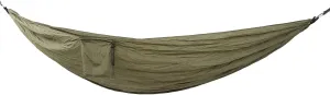 JEOZBM Camping Hammock, Double Portable Lightweight Swing, Quick Drying Nylon Hammock with Tree Straps for Outdoor Backpacking Backyard Hiking(270-army Green)