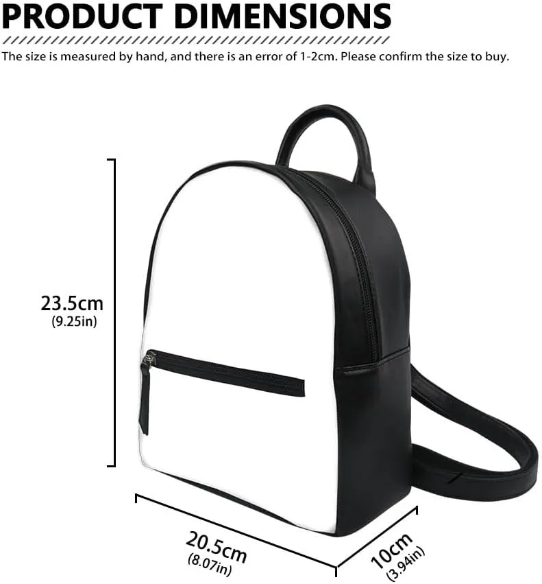 JooMeryer Boys Mens Wolf Printed Cool Mini Backpack Shoulders Bag Travel Shopping Bag Shopping Handbag Tote Book Bags,Festival Wolf