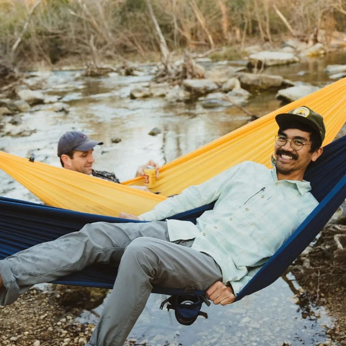 Kammok Roo Single Hammock with Stuff Sack | Waterproof Ripstop Nylon and Lightweight