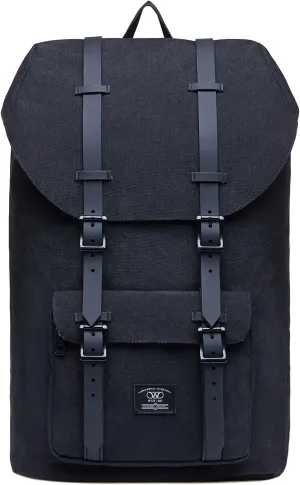 KAUKKO Laptop Outdoor Backpack College Schoolbag Bookbag Travel Hiking Rucksack fits 15-Inch Laptop
