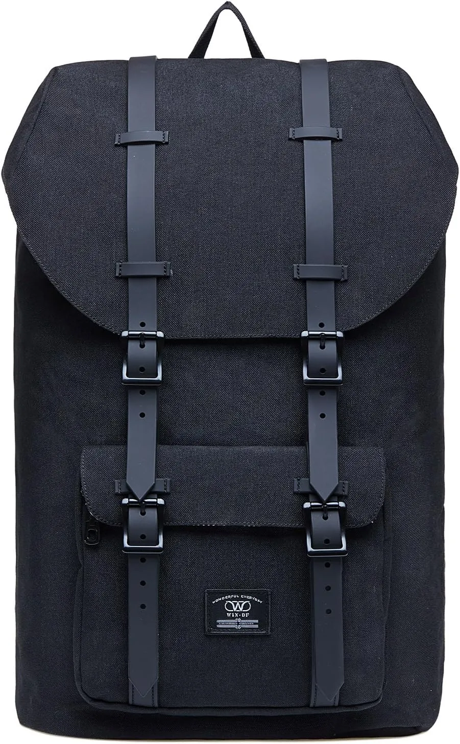 KAUKKO Laptop Outdoor Backpack College Schoolbag Bookbag Travel Hiking Rucksack fits 15-Inch Laptop