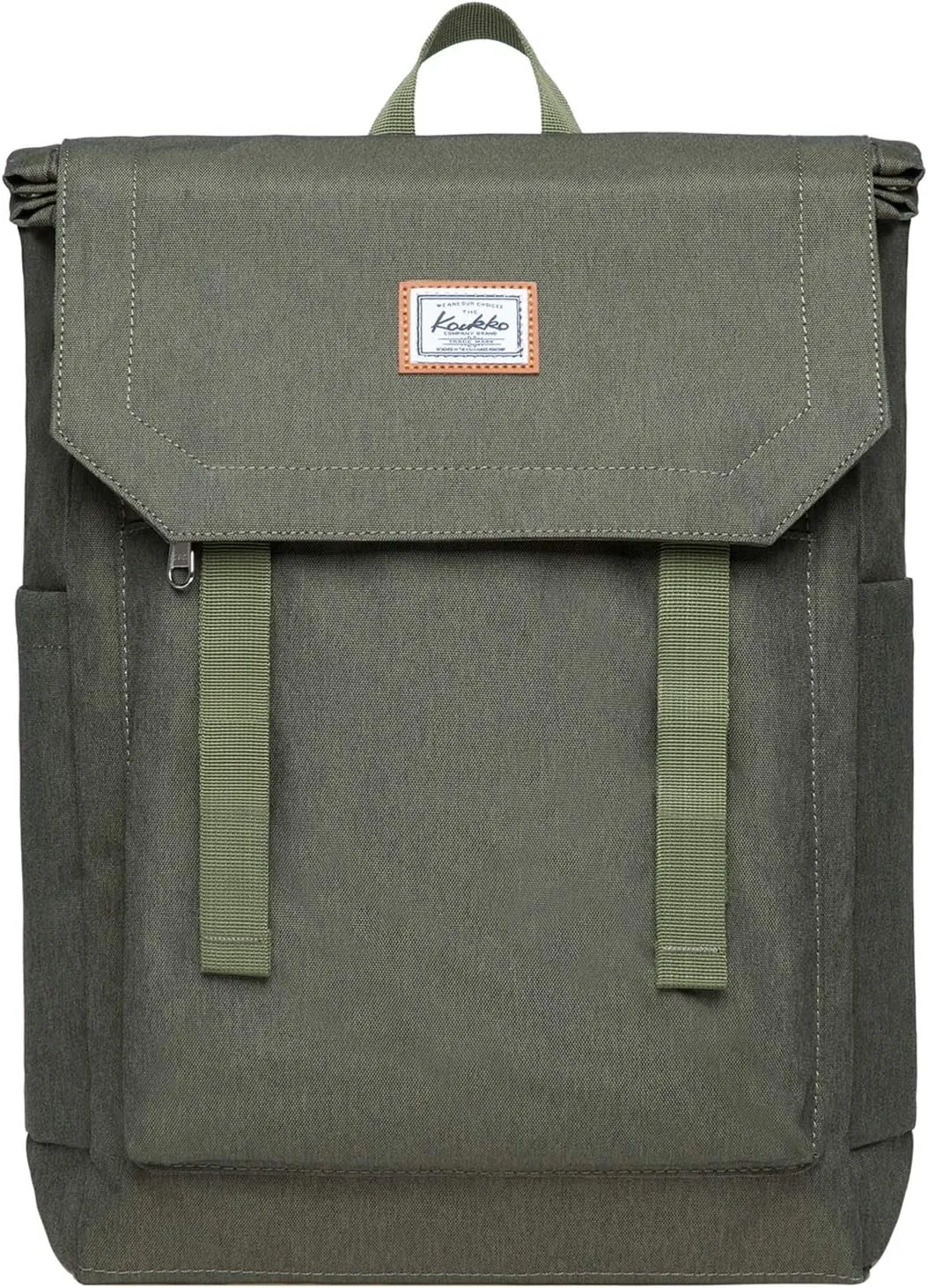 KAUKKO Men's Daypack Backpack, Green (KF14), Taille Unique
