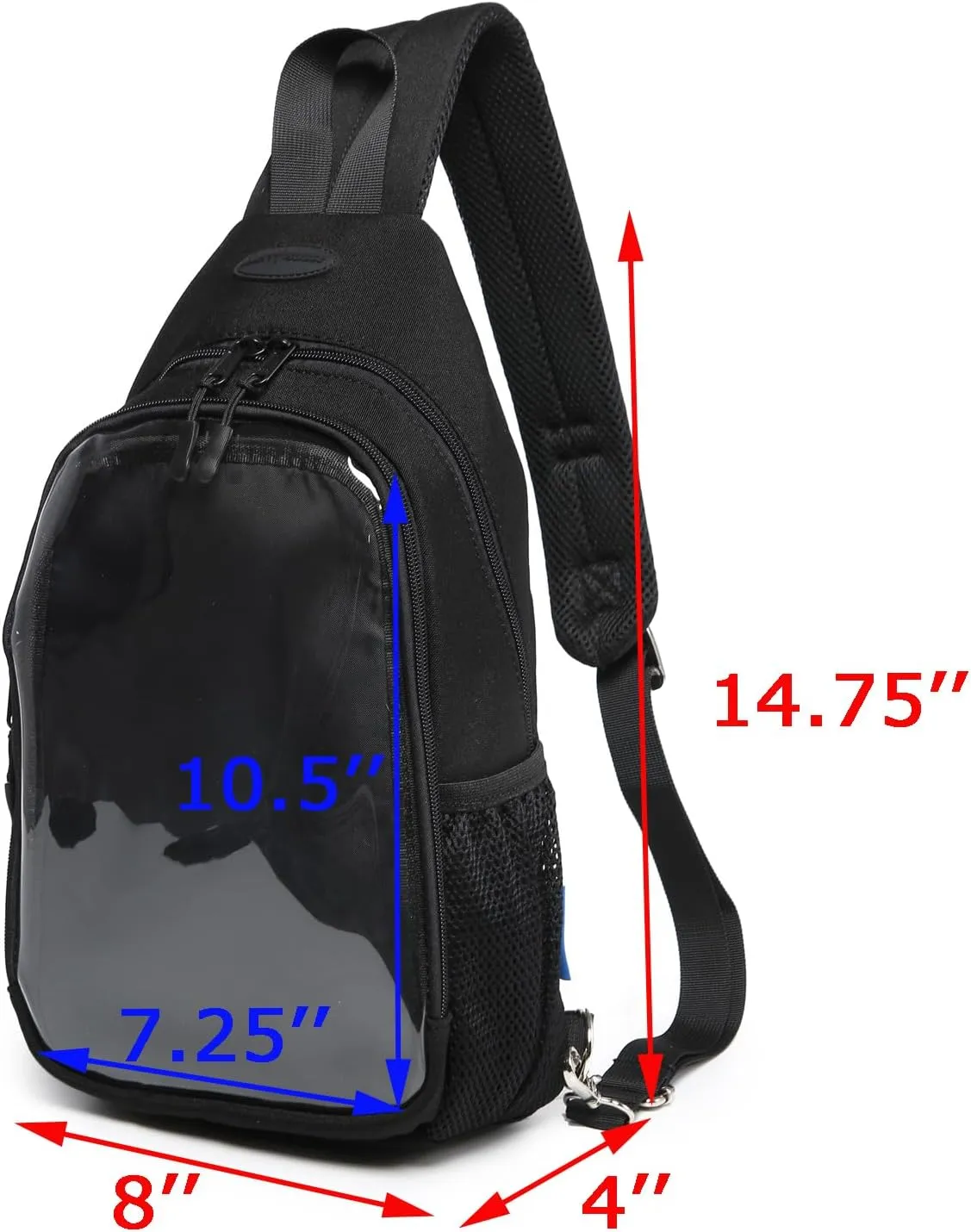 Kawaii Oxford Ita Bag Pin Display Chest Pack Shoulder Bag Sport Backpack Hiking Daypack