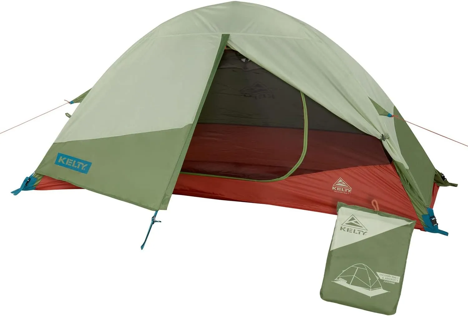 Kelty Discovery Trail 1P Backpacking Bundle - 1 Person Tent   Tent Footprint