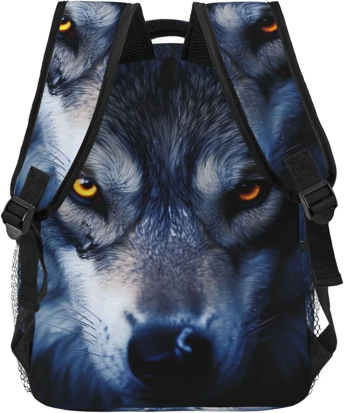Laptop Backpack Lightweight Daypack for Men Women Wolf eyes Backpack Laptop Bag for Travel Hiking