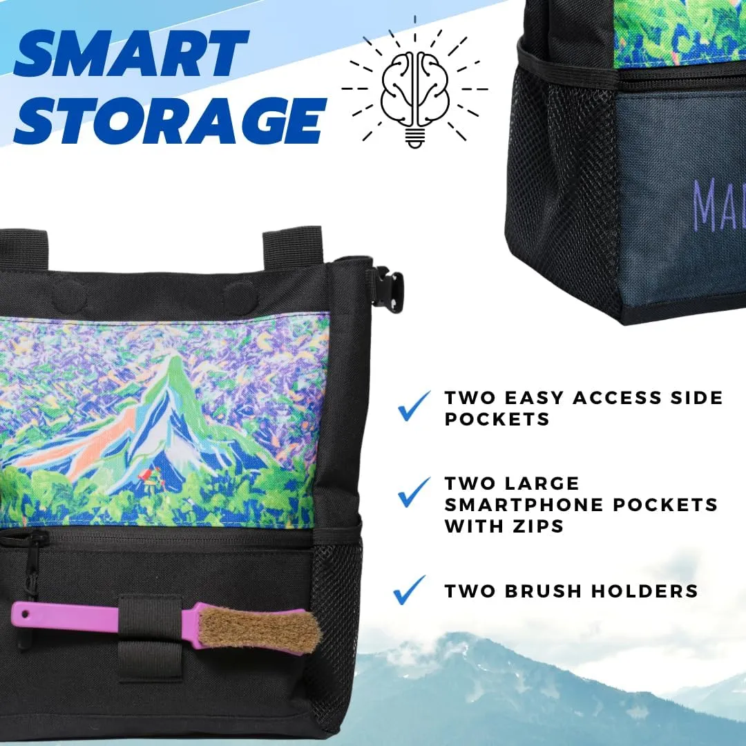 Large Bouldering Chalk Bucket Bag for Rock Climbing