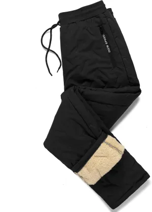 LBL Leading the Better Life Men's Winter Fleece Pants Sherpa Lined Sweatpants Active Running Jogger Pant