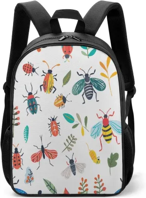Lightweight Backpacks Cute Travel Bag Durable Cartoon Little Creatures Printing Small Travel Backpack For Women & Men