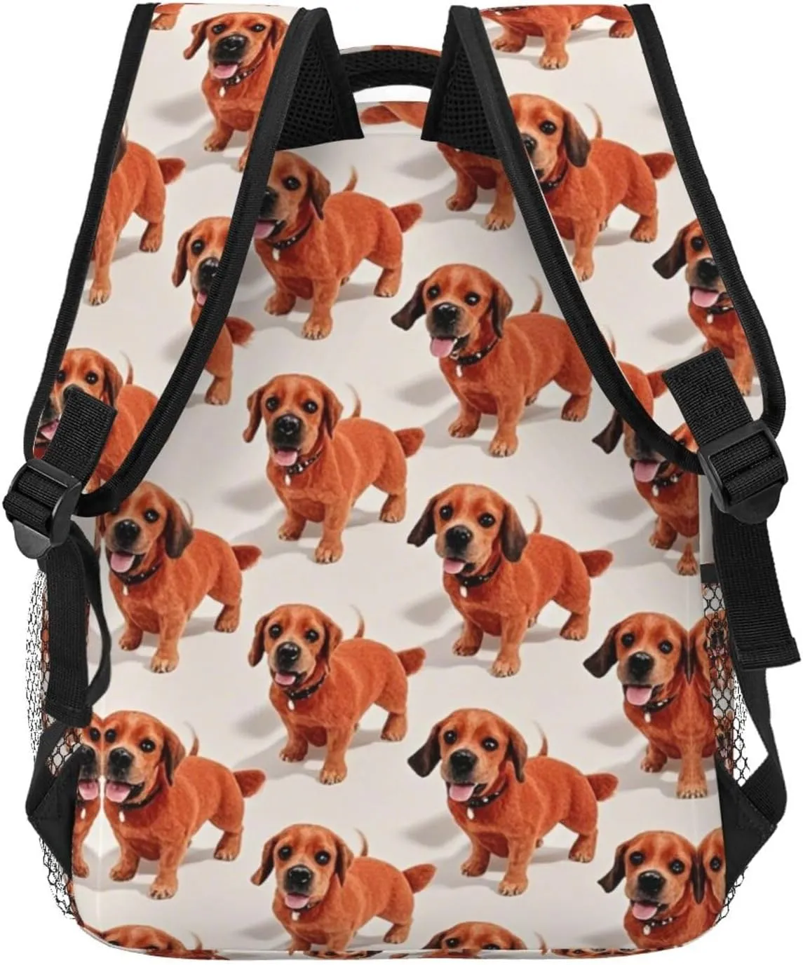 Lightweight Daypack Backpack for Sports Travel Running - Large Capacity Multipurpose Anti-Theft Bookbag, Funny Dog Art Laptop Backpack Daypack