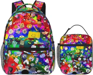 Lightweight Hiking Daypacks Backpack With Lunch Box Sets Adjustable Shoulder Straps, Black3