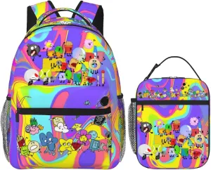 Lightweight Hiking Daypacks Backpack With Lunch Box Sets Adjustable Shoulder Straps, Black6