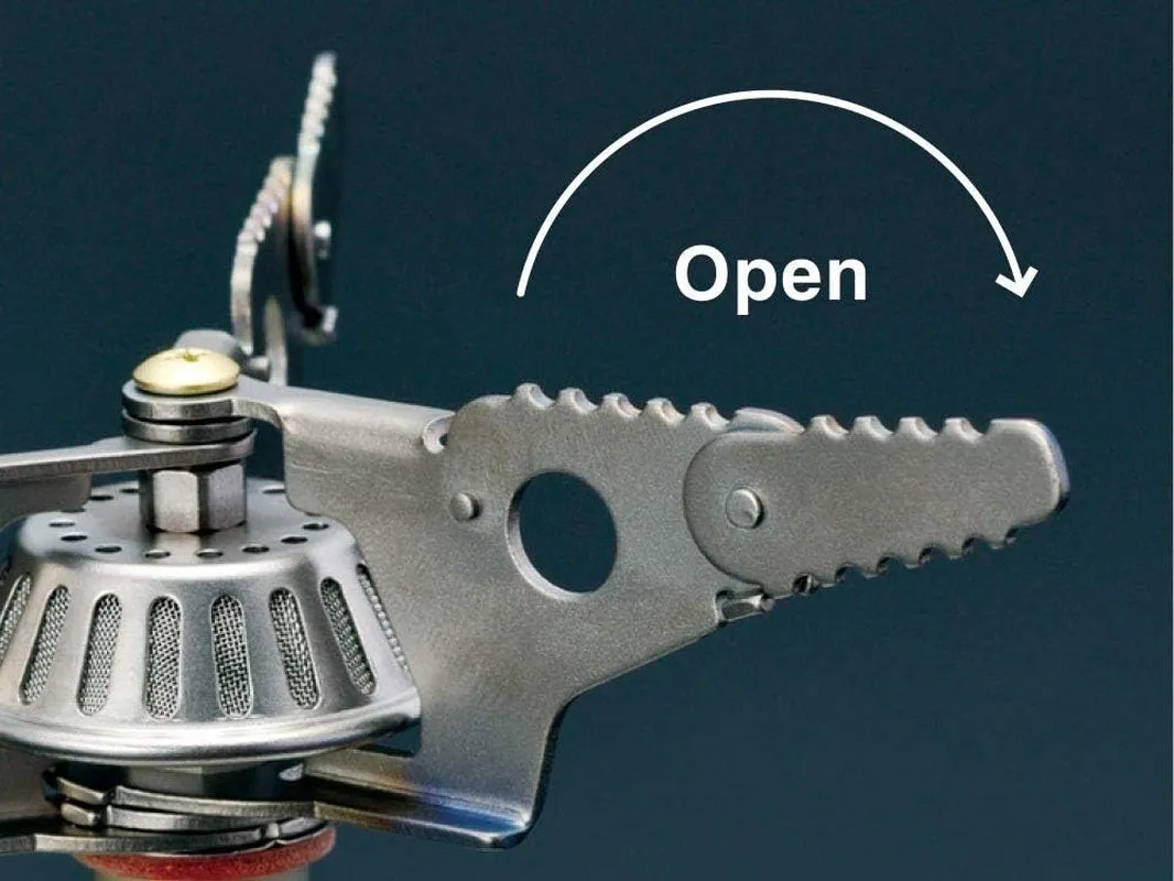 Litemax Titanium Stove - Ultralight & Portable Camping Stove - Durable Equipment for Camping, Hiking, or Backpacking