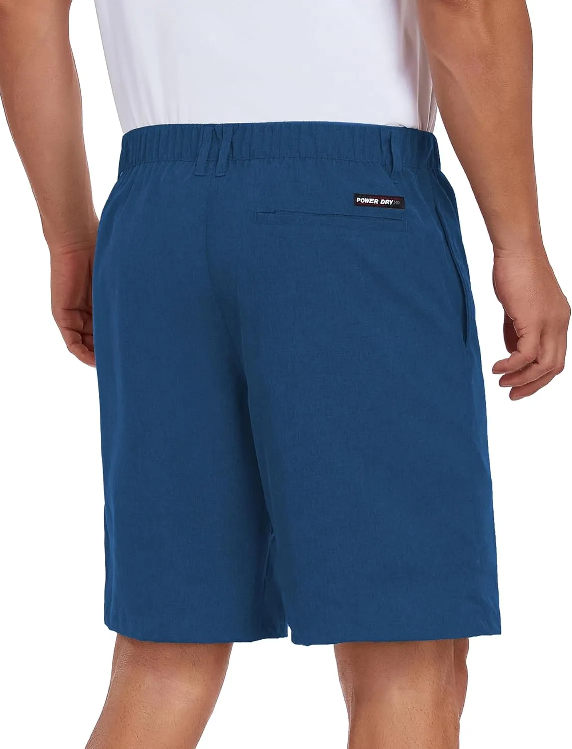 Little Donkey Andy Men's Bermuda 9 Inch Lightweight Quick Dry Stretch Shorts Golf Hiking Travel