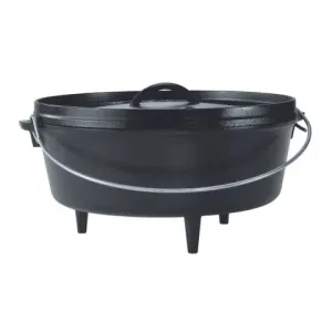 Lodge Camp Cast Iron Dutch Oven - 5.6L 30cm