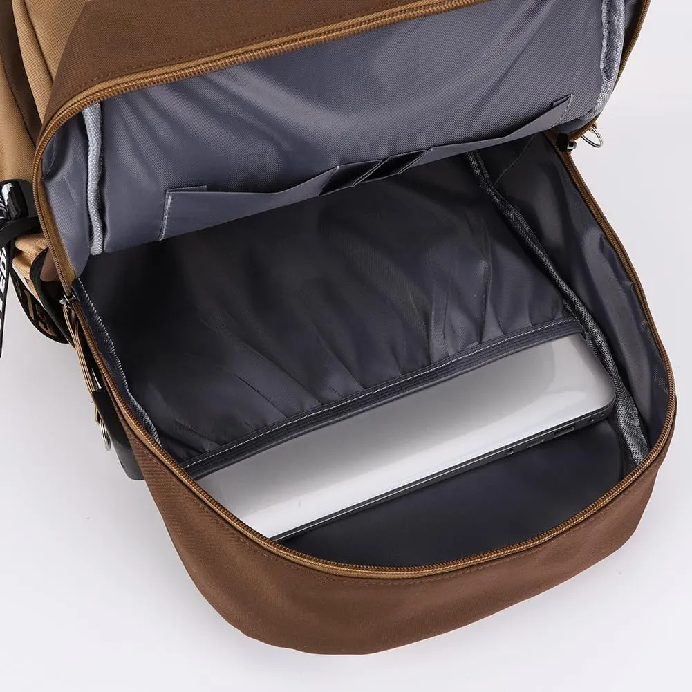 Lushandy Capybara Backpack, Cute Capibara Backpacks Kawaii Kapibara Stuff Large Cartoon Capybara Bag Ita Bag (Brown Capybara 09)