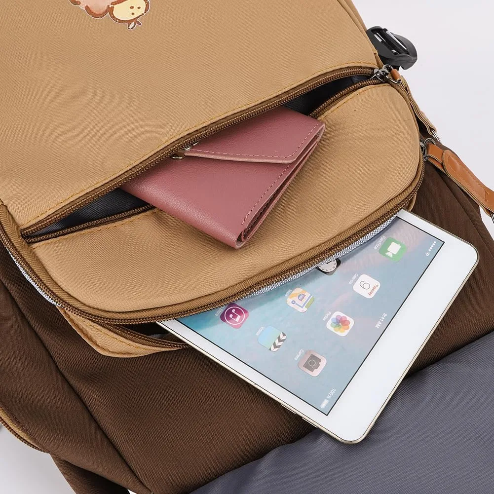 Lushandy Capybara Backpack, Cute Capibara Backpacks Kawaii Kapibara Stuff Large Cartoon Capybara Bag Ita Bag