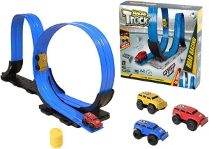 Magnetic Wall Climbing Toy Car, Anti Gravity Climber Toy, Inertial Magnetic Levitation, Cars That Drive on Walls and Ceiling, Puzzle Decompression Toys for Boys(Upgraded Track)