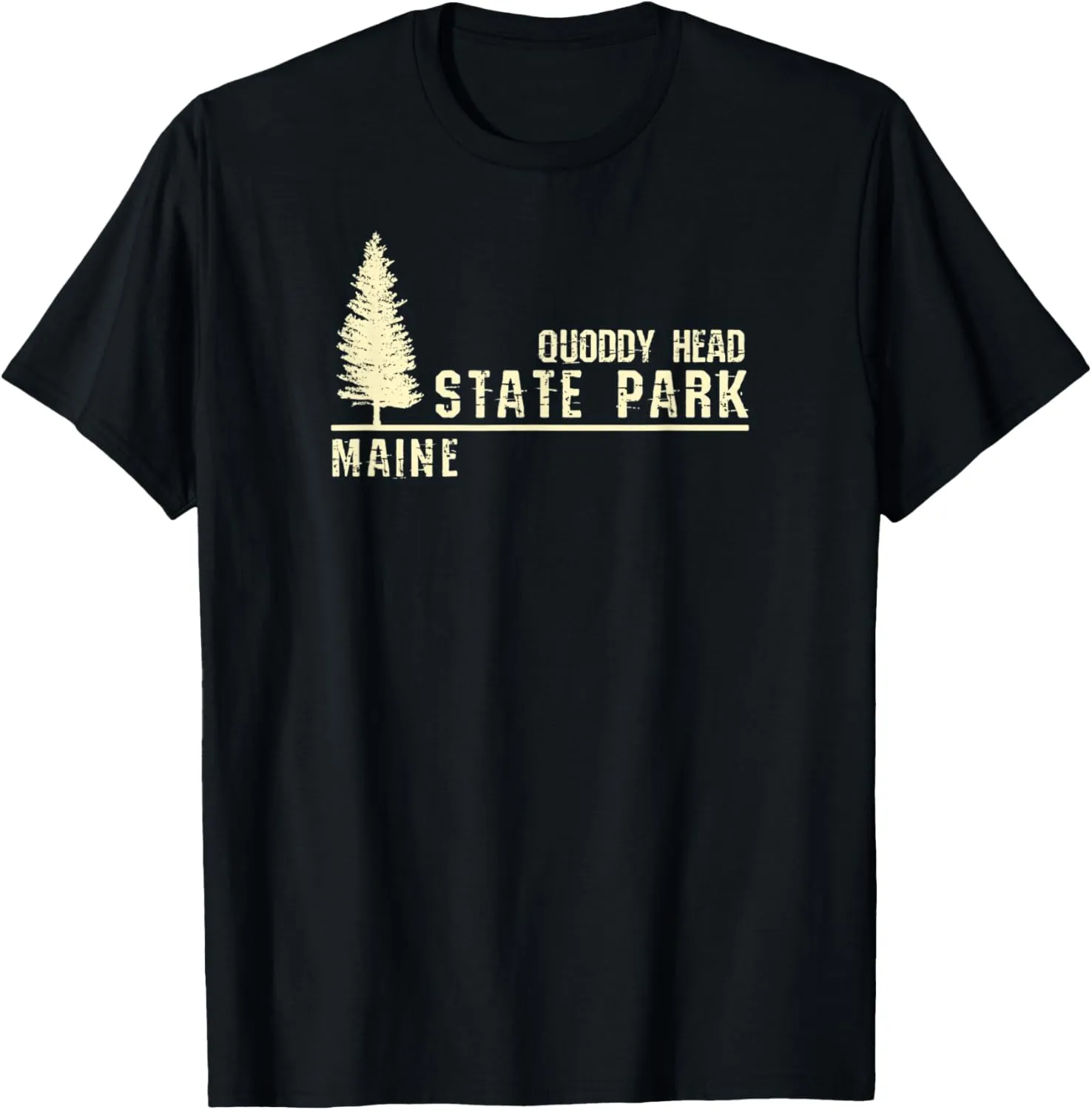 ME Maine Souvenir - Quoddy Head State Park T-Shirt