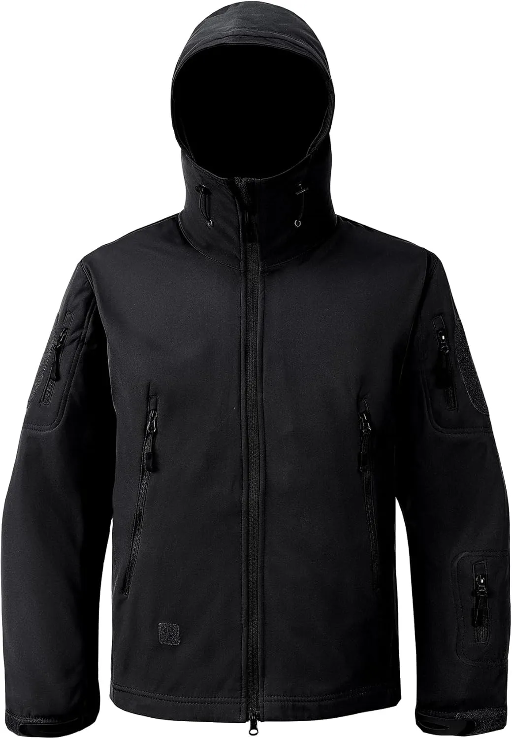 Men's Softshell Jacket Fleece Windproof Waterproof Thermal Tactical Coat Outdoor Jacket Hiking Camping