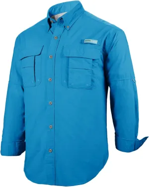 Men's UPF UV 50  Sun Protection Magellan Fishing SPF Camping Hiking Long Sleeve Shirts