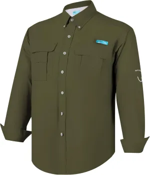Men's UPF UV 50  Sun Protection Magellan Fishing SPF Camping Hiking Long Sleeve Shirts