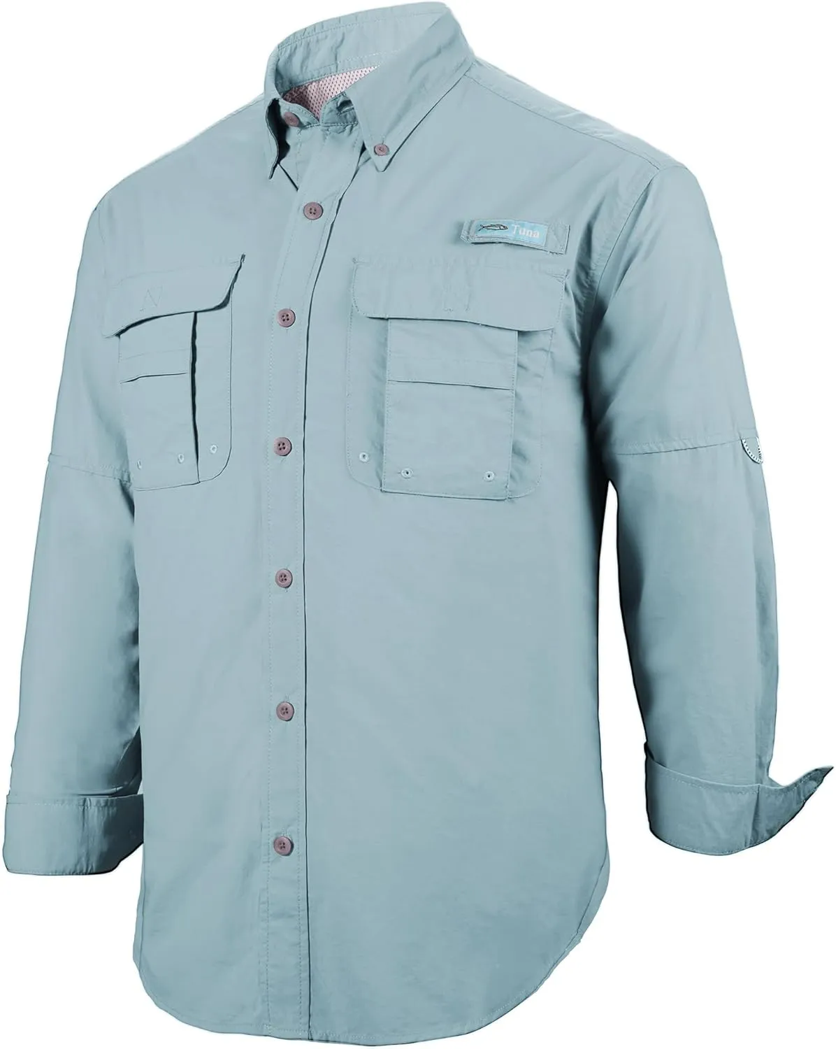 Men's UPF UV 50  Sun Protection Magellan Fishing SPF Camping Hiking Long Sleeve Shirts