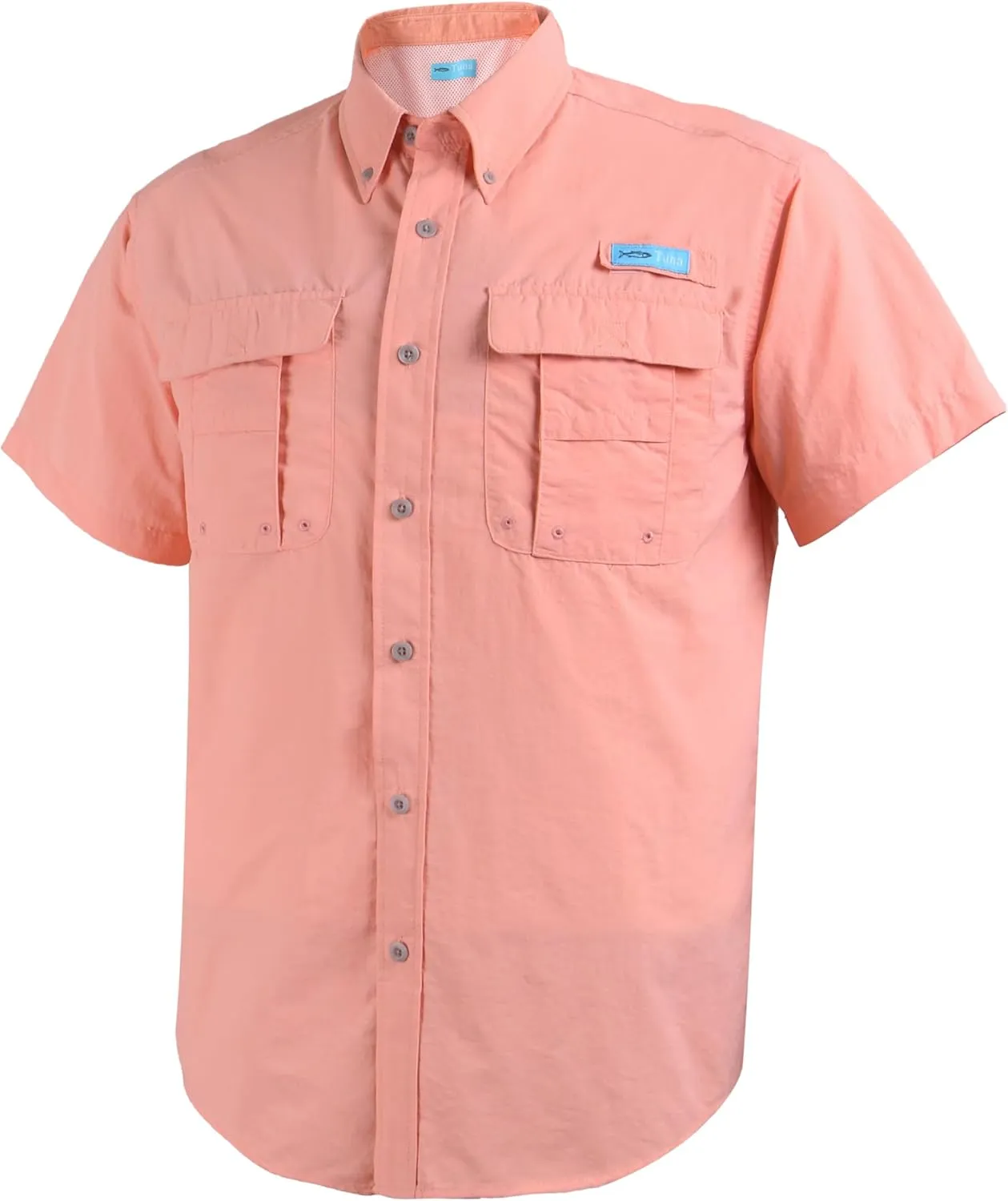 Men's UPF UV 50  Sun Protection Magellan Fishing SPF Camping Hiking Short Sleeve Shirts