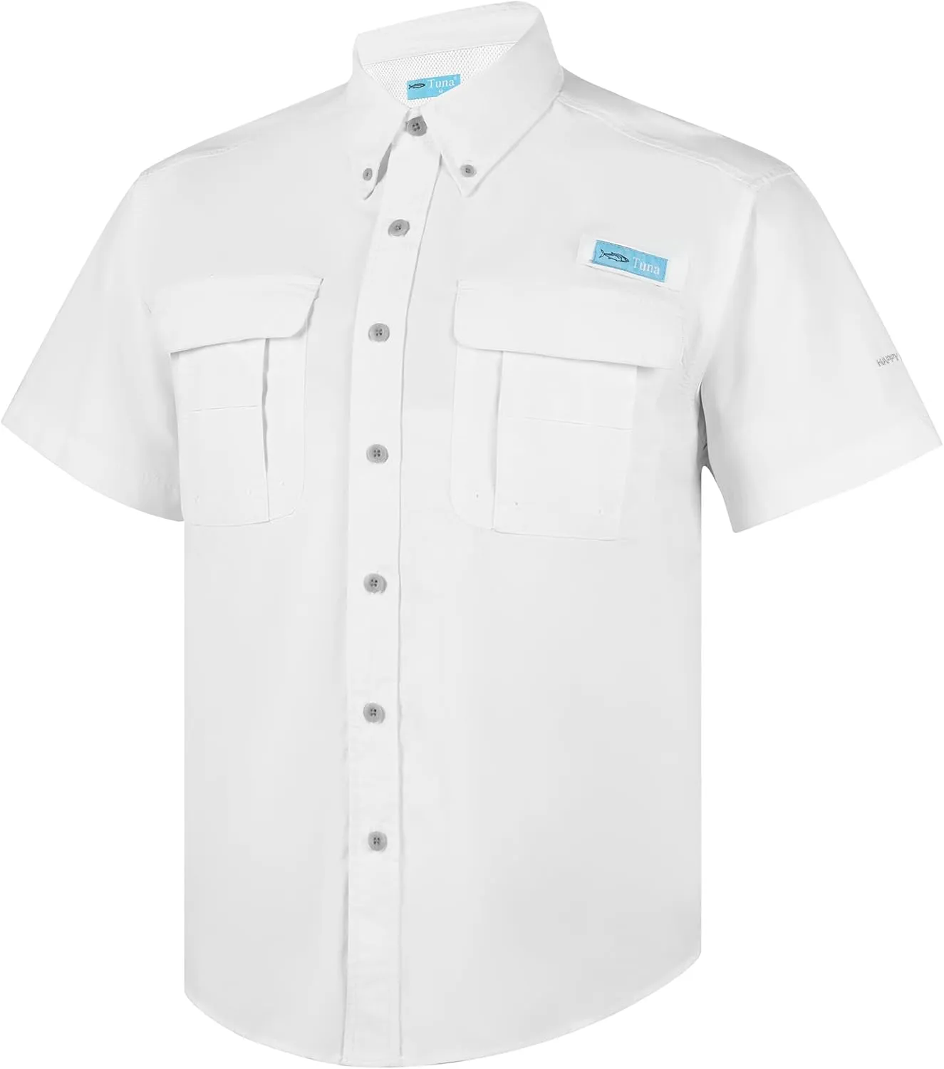 Men's UPF UV 50  Sun Protection Magellan Fishing SPF Camping Hiking Short Sleeve Shirts