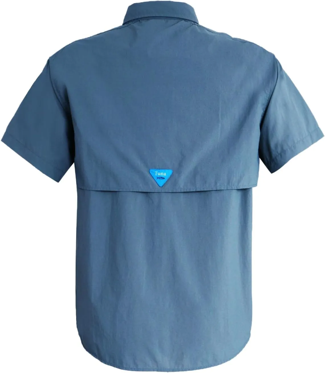 Men's UV UPF 50  Fishing Shirts for Men Sun Protection Breathable Fast Dry SPF Hiking Short Sleeve Shirt