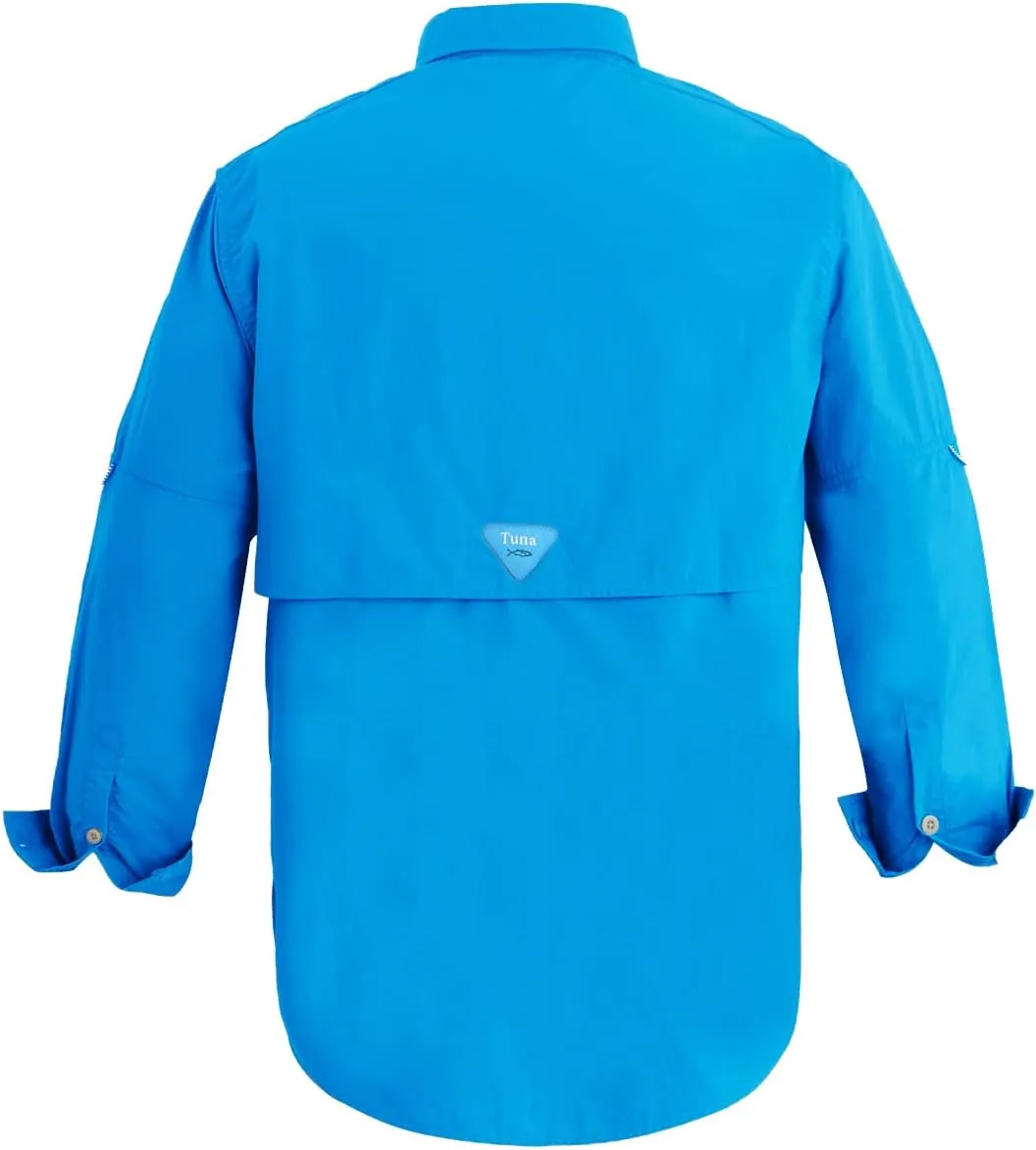 Men's UV UPF 50  Sun Protection Magellan Fishing Waterproof SPF Hiking Camping Long Sleeve Shirts