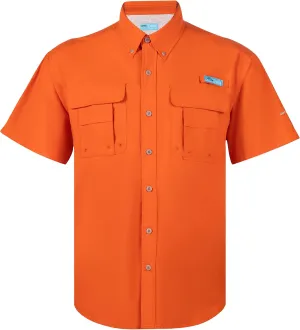 Men's UV UPF 50  Sun Protection Magellan Fishing Waterproof SPF Hiking Camping Short Sleeve Shirts