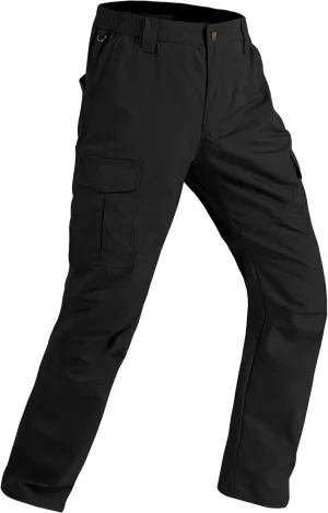 Mens Work Pants Ripstop Waterproof Cargo Pants for Men with 7 Pockets Tactical Hiking Pants