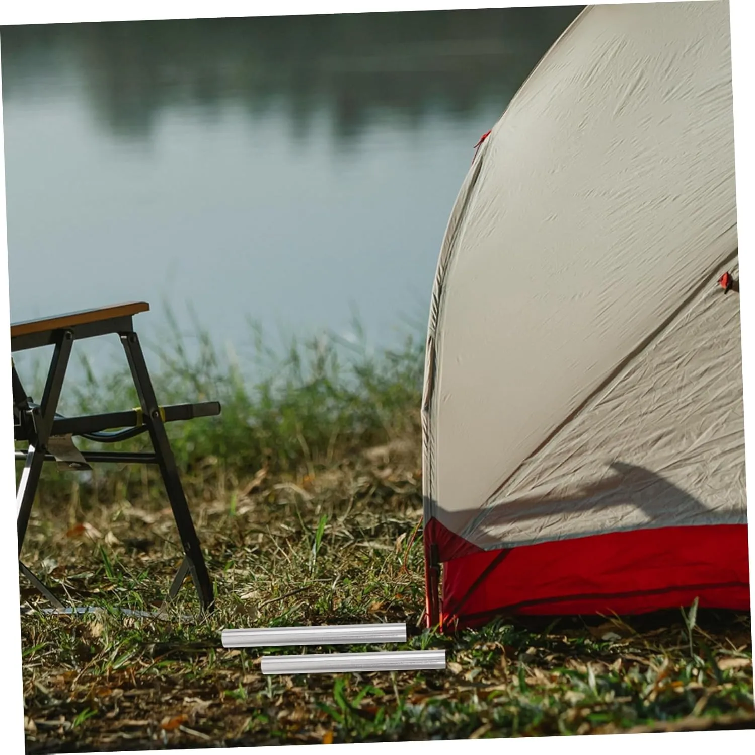 Milisten 4sets Aluminum Alloy Tent Pole Connectors Strong Reliable Tent Repairing Parts 4pcs*4