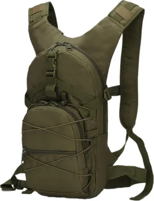 Military Tactical Backpack, 15L Outdoor Travel MOLLE Army daypack Bag for Climbing Trekking Hiking Running Cycling Biking Sports