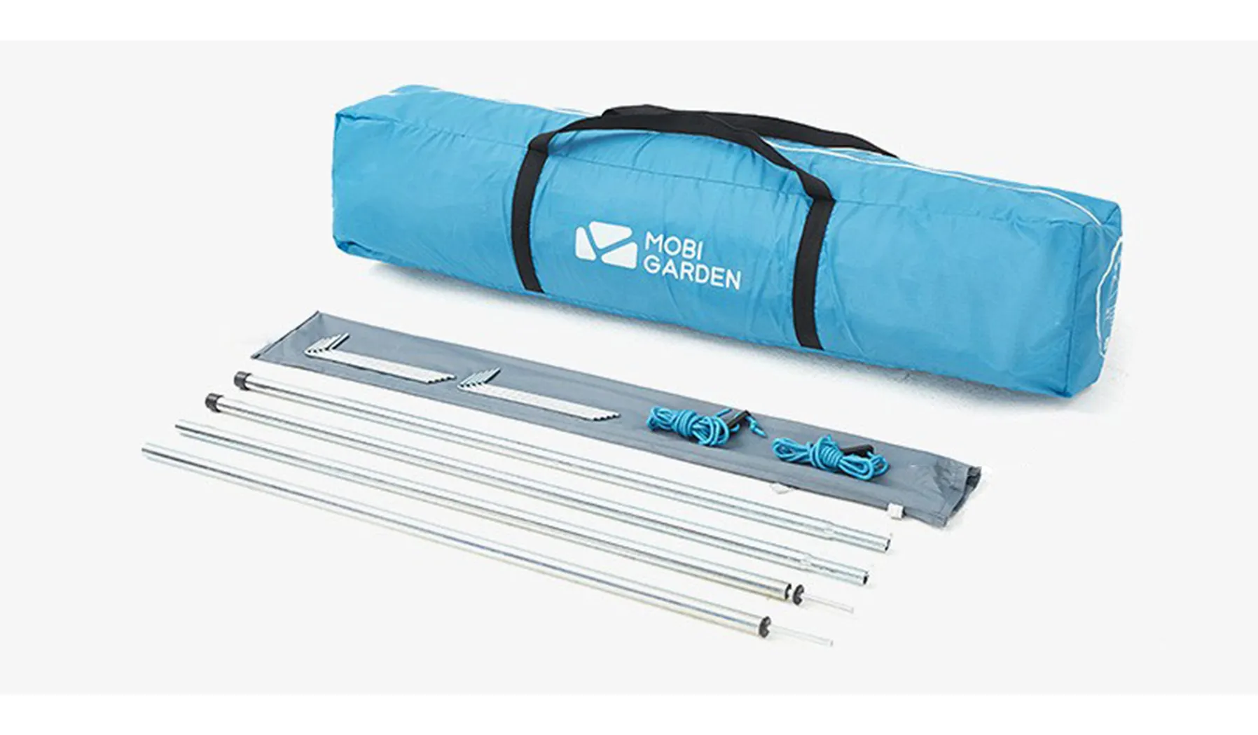 Mobi Garden Ling Dong 180 Space 4 person tent - Sky Blue