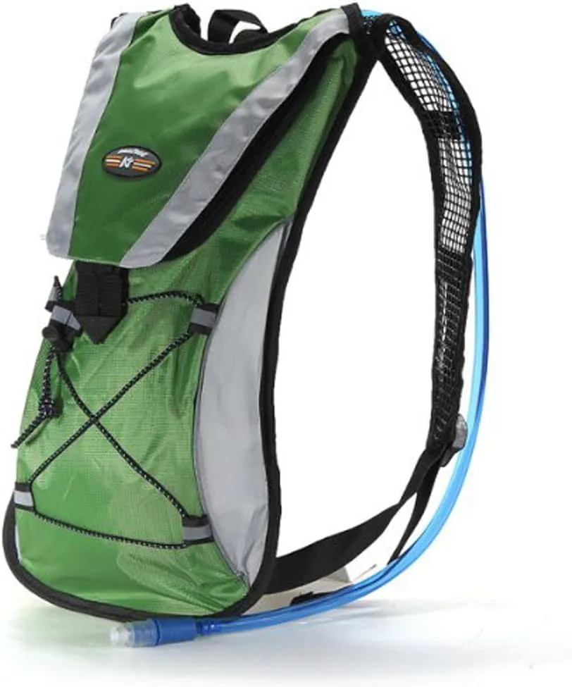 Monvecle Hydration Pack Water Rucksack Backpack Bladder Bag Cycling Bicycle Bike/Hiking Climbing Pouch   2L Hydration Bladder
