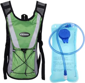 Monvecle Hydration Pack Water Rucksack Backpack Bladder Bag Cycling Bicycle Bike/Hiking Climbing Pouch   2L Hydration Bladder