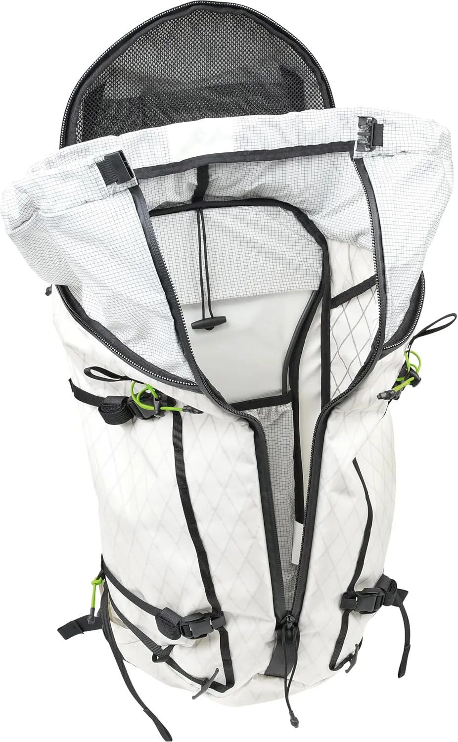 Mystery Ranch Scree 33 Backpack - Technical Hiking Daypack, White/Limeade, S